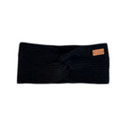 Cashmere Stirnband  Schwarz