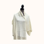 Cashmere Tuch wollweiß