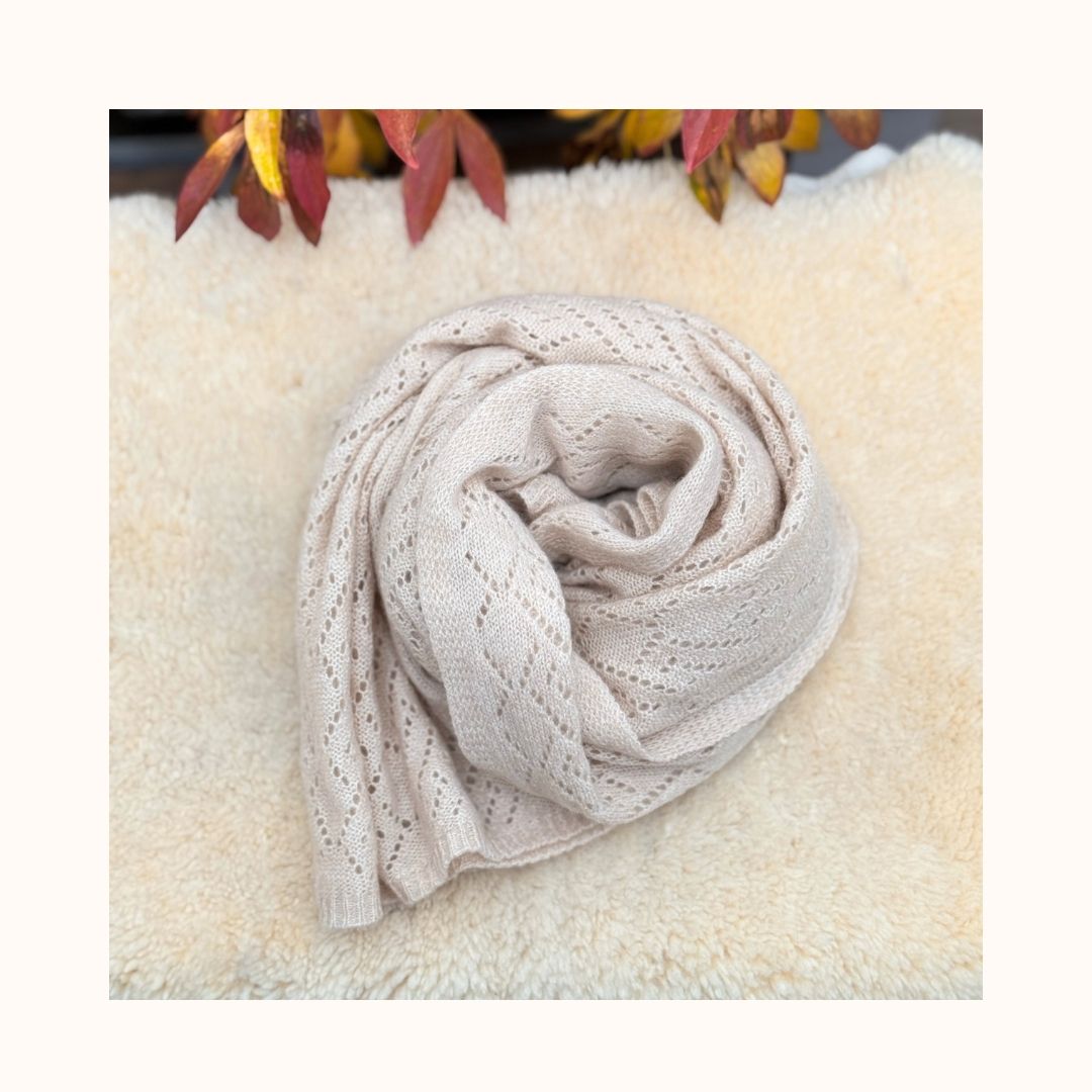 Cashmere Tuch beige