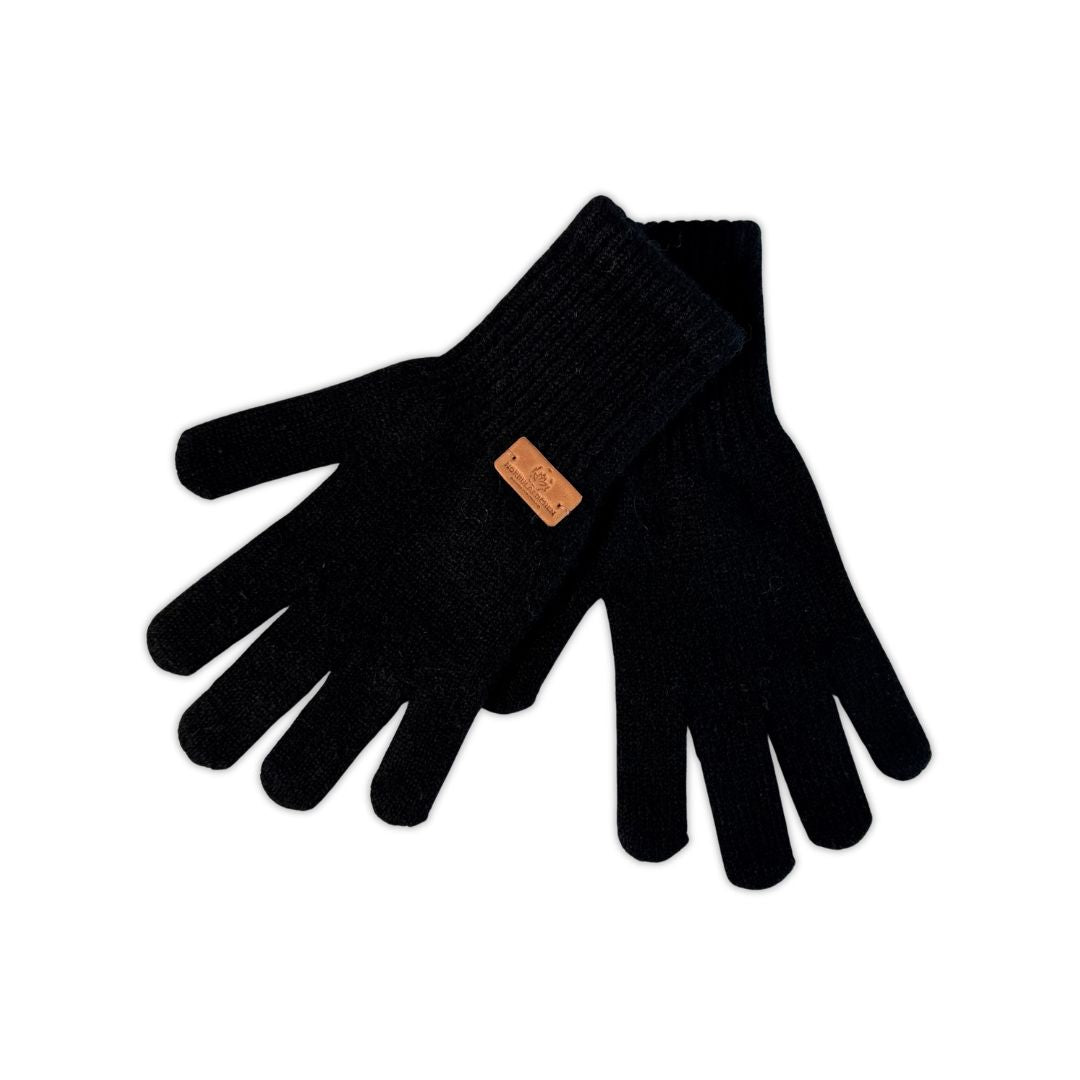 Cashmere Handschuhe - Schwarz