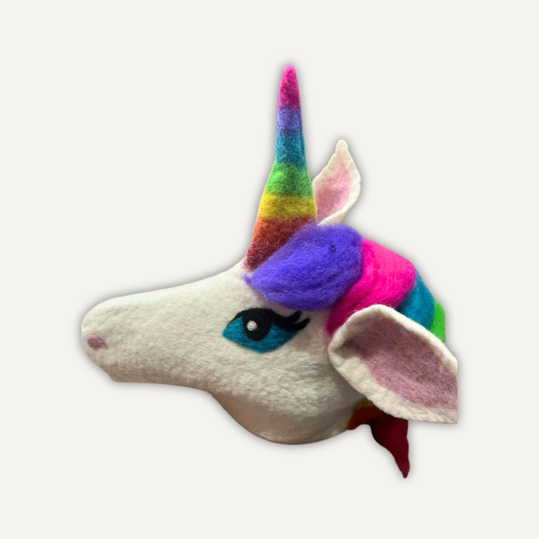 Handgemachte Filzhut  Einhorn