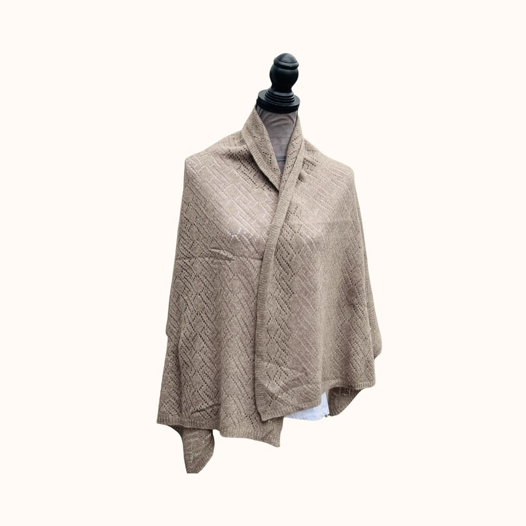 Cashmere Tuch cappuccino