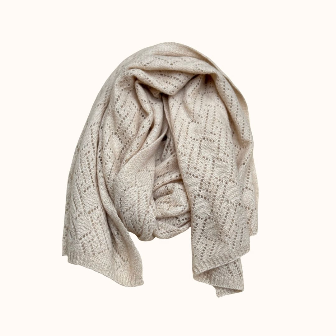 Cashmere Tuch beige