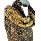 Tibetischer Schal  schwarz - beige