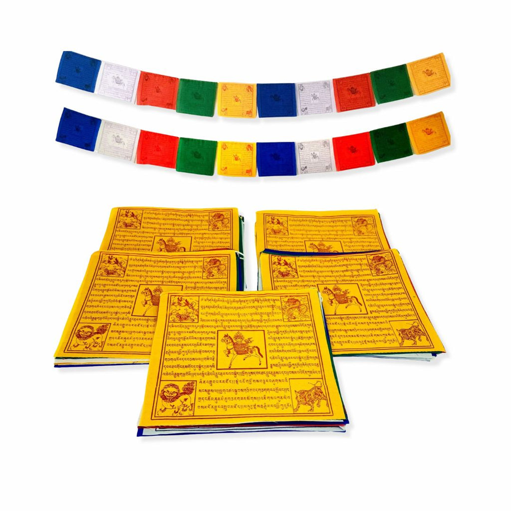 Tibetische Gebetsfahnen