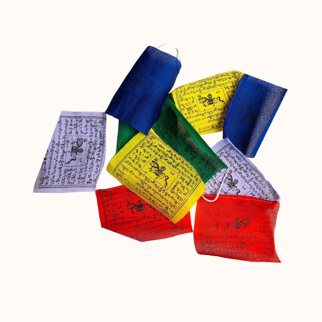 Tibetische Gebetsfahnen