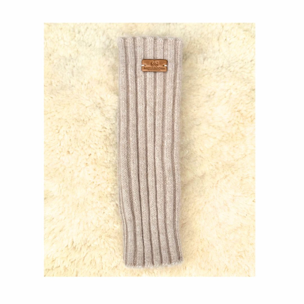 Cashmere Armstulpen - beige