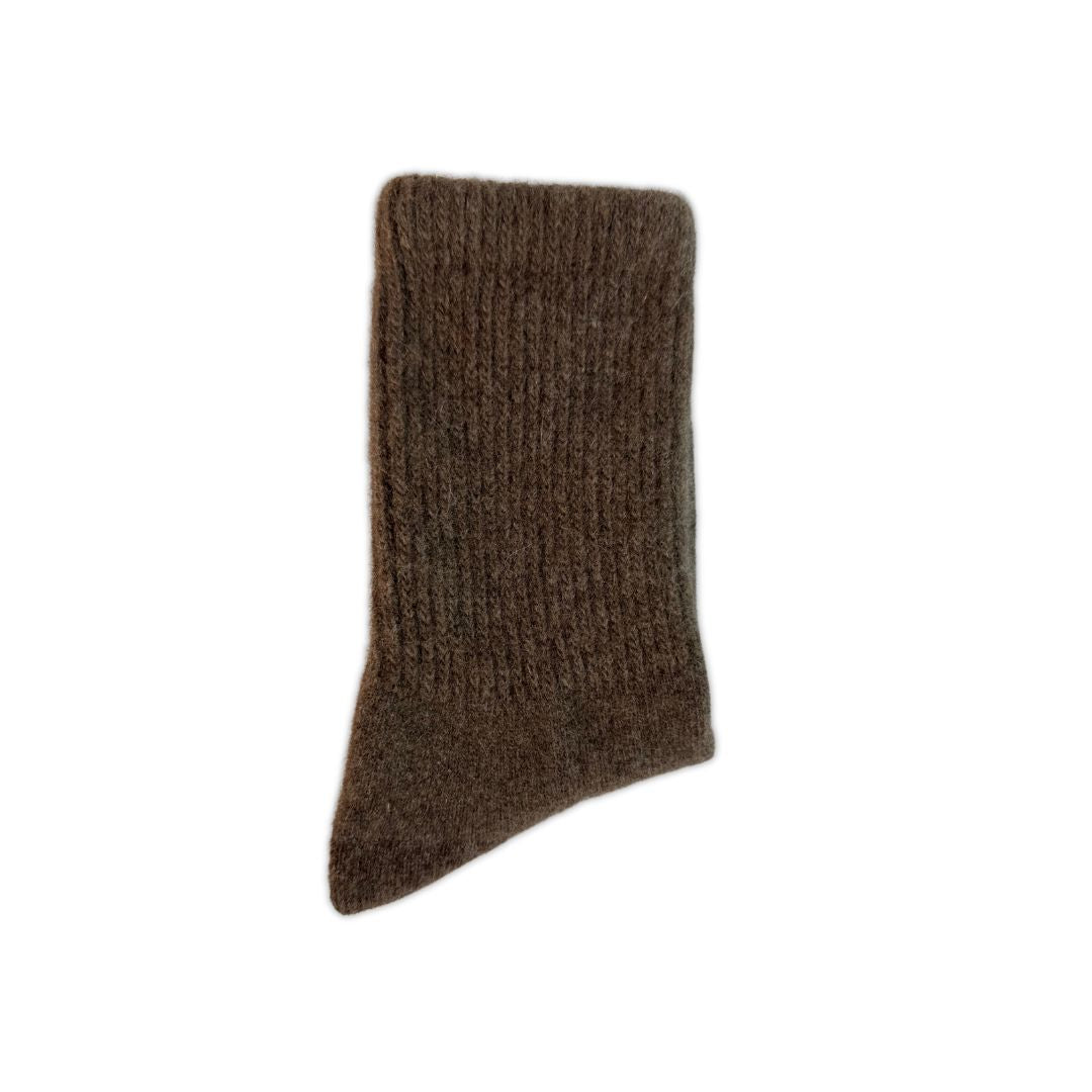 Yak Wollsocken - Hellbraun