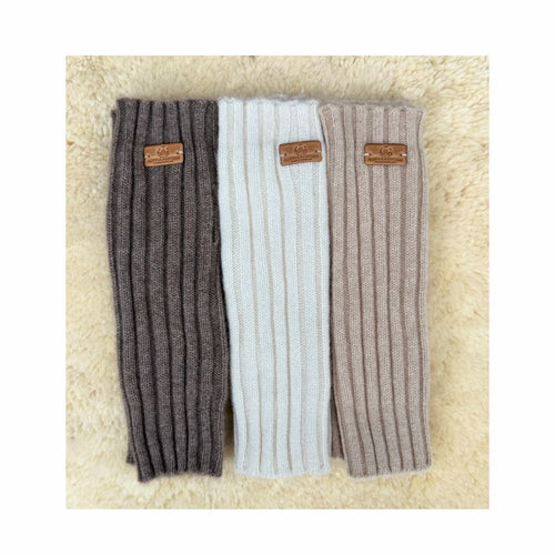 Cashmere Armstulpen - cappuccino