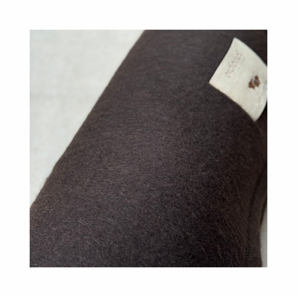 Yakwolle Decke schokobraun