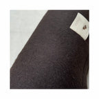 Yakwolle Decke schokobraun