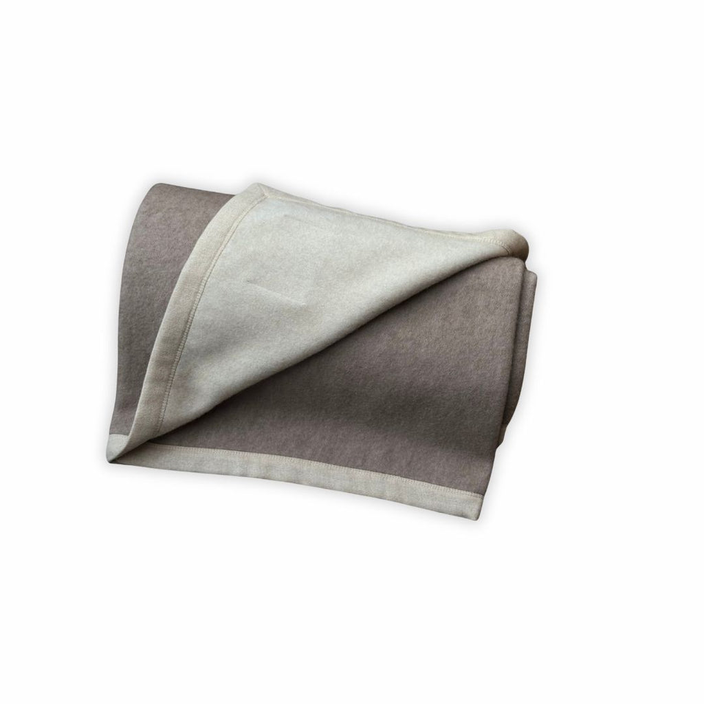 Cashmere Decke zweifarbig