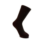 Yakwool sock - dark brown