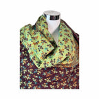 Tibetischer Schal braun-grün