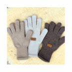 Cashmere Handschuhe wollweiß