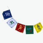 Tibetische Mantra Gebetsfahnen