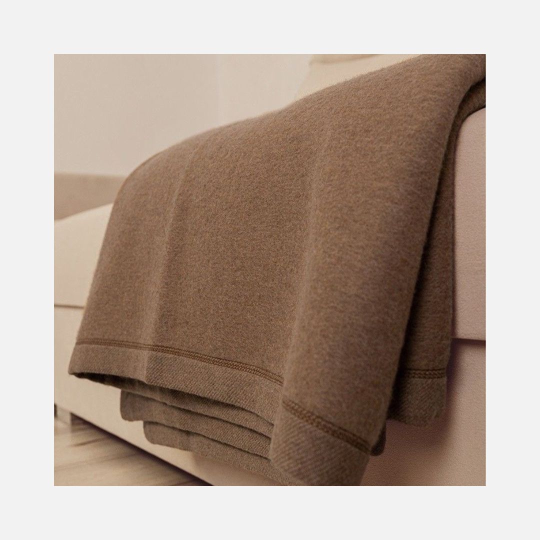 100 % Kamelwolle Decke