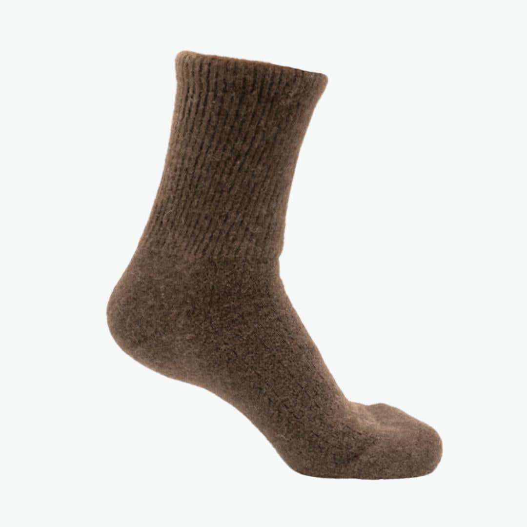 Wollsocken - Braun