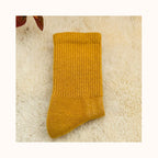 Wollsocken - Senfgelb