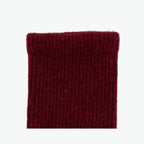 Wollsocken - Weinrot