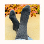 Wollsocken - anthrazith