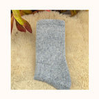 Wollsocken – Grau