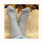 Wollsocken – Grau